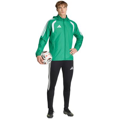 7. adidas Tiro 26 League Windbreaker-Jacke für Herren, Grün, JY9729