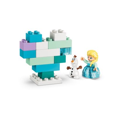 8. LEGO Duplo 10462 – Die Eiskönigin: Elsa und Olaf Kreativbox