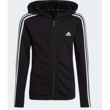 adidas Essentials 3-Streifen-Kapuzenpullover mit durchgehendem Reißverschluss Jr IC3634