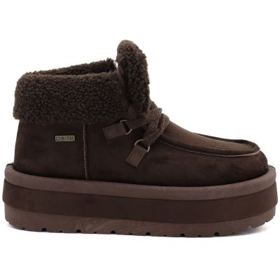 2. Wasserdichte Damen-Schneestiefel mit Plateau, braun, Big Star UU274214