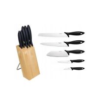 5-teiliges Messerset im Block FISKARS 1023782 Essential