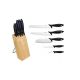 5-teiliges Messerset im Block FISKARS 1023782 Essential