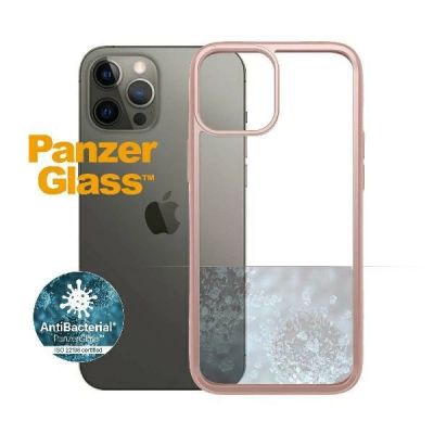 5. PanzerGlass ClearCase Hülle für iPhone 12 Pro Max – transparent und rosa