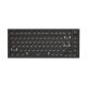 Glorious GMMK Pro Black Slate 75% TKL-Tastatur – Barebone, ANSI-Layout, Schwarz