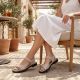 6. Vinceza 26-62303 beige Damen-Ledersandalen