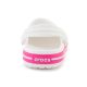 5. CROCS CROCBAND KIDS CLOG T WEISS/PINK CRUSH 207005-6WU