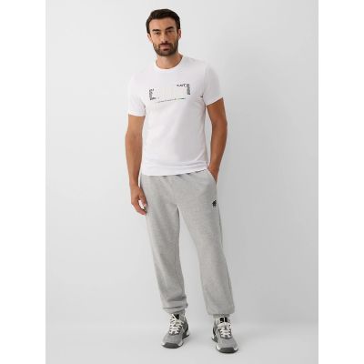 4. Slim-Fit Herren-T-Shirt mit Aufdruck 4F 4FRAW26TTSHM4666-10S