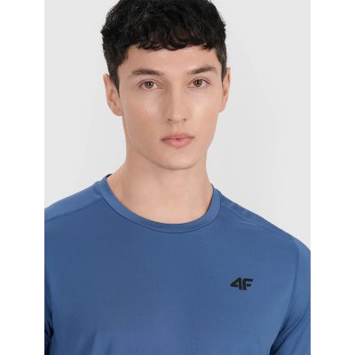 3. Schnelltrocknendes Herren-Trainingsshirt 4F 4FWAW25TFTSM1521-35S