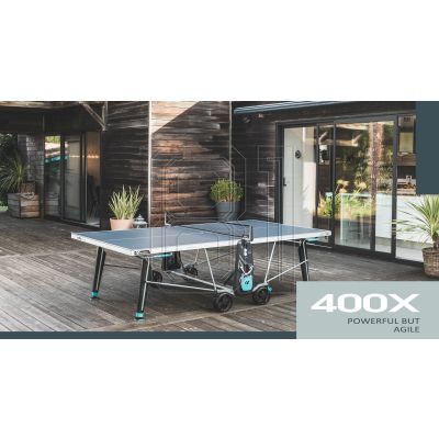 Cornilleau 400X Delta Outdoor-Tischtennisplatte grau