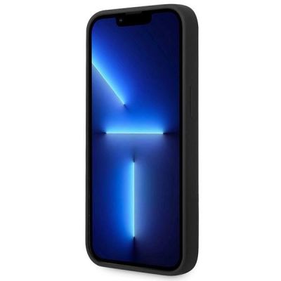 5. Guess GUHCP14MSLTGK iPhone 14 Plus 6.7" schwarz/schwarzes Hardcase Silikondreieck