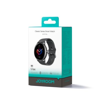 6. Joyroom Classis Series JR-FC1 Smartwatch mit Anrufbeantworterfunktion / IP68-Schutz - Dunkelgrau