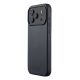 Mujjo Lederhülle - Lederhülle für iPhone 17 Pro Max, kompatibel mit MagSafe (Basalt)