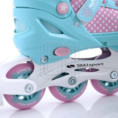35. SMJ Sport 2in1 Jr Lili verstellbare Rollschuhe