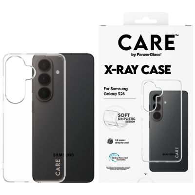 CARE by PanzerGlass Röntgen-Schutzhülle für Samsung Galaxy S26 - Transparent