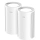Cudy M11000 Tri-Band (2,4 GHz/5 GHz/6 GHz) Wi-Fi 7 (802.11be) Weiß 4 Innenbereich