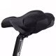 3. Gel-Sattelbezug für Fahrradsattel Rockbros LF047-S aus Silikon, Größe M – schwarz