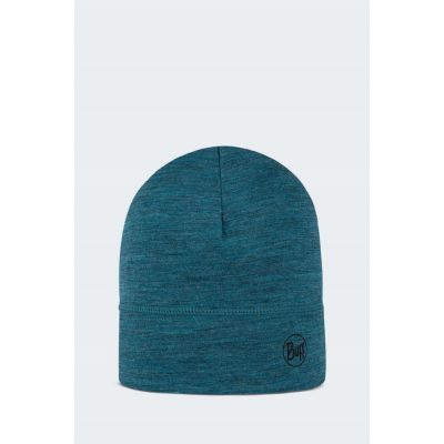 Thermoaktive Mütze Buff Lightweight Merino Beanie – Solid Teal, Größe: M