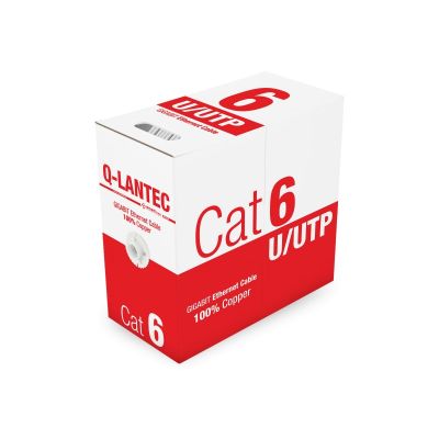 Q-LANTEC UTP Cat.6 PVC Eca Netzwerkkabel 305 m