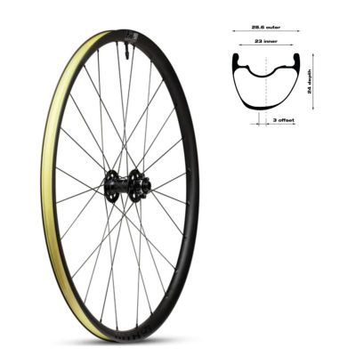 WTB Felge CZR i23x700 vorne 100x12 24 6-Loch