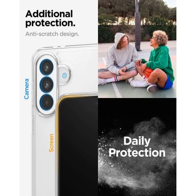 12. Spigen Ultra Hybrid Hülle für Samsung Galaxy A37 5G – Transparent