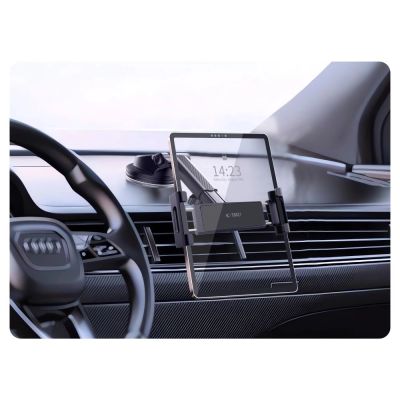 4. Tech-Protect V4 Auto Tablet Halterung für Cockpit Montage - Schwarz