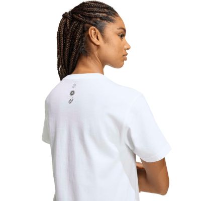 5. adidas Damen-T-Shirt mit Tiermotiv, Weiß, KT9719