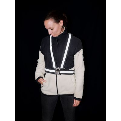 2. BOOKMAN Reflektierender Kreuzgurt-Fahrradgurt