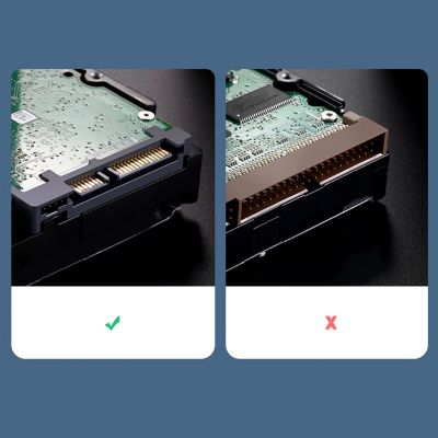 2. Ugreen CM257 SATA-Adapter für 2,5''/3,5'' USB-A 5Gb/s Laufwerk - Schwarz