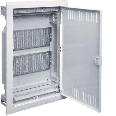 Unterputz-VDI-Verteilerkasten 2R 2x Montageplatte (VU24NWB)