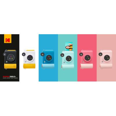 6. Kodak Smile+ 50,8 x 76,2 mm Schwarz, Gelb