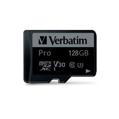 2. Verbatim Pro 128 GB MicroSDXC UHS-I Klasse 10