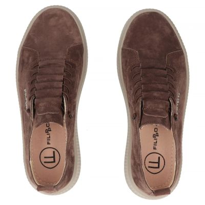 5. Braune Damen-Sneaker aus Wildleder, Modell Filippo DP8343