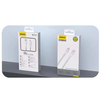 2. Dudao L9X 30W USB-C - Lightning Kabel 1m - Weiß