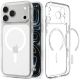 2. Spigen Ultra Hybrid MagSafe Hülle für iPhone 18 Pro Max / 17 Pro Max – Transparent und Weiß