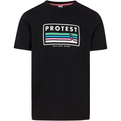 Herren-T-Shirt PROTEST PRTBarn schwarz L