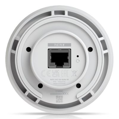 6. Ubiquiti UniFi G6 Bullet White Kamera (UVC-G6-BULLET-W) 8 MP 3840 x 2160 (16:9) IP66 IK04 9,9 W