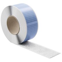 Label-the-cable LTC 1620-5-50 silbernes Klebeband, geeignet für den Innen- und Außenbereich, 5 m, weiß