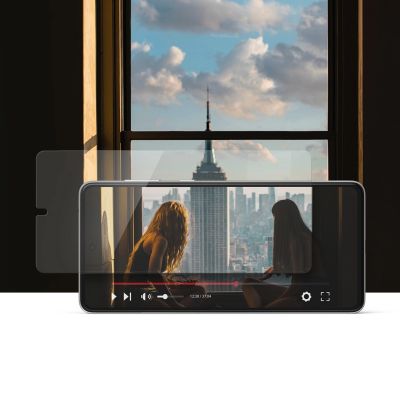 6. Ringke Invisible Defender ID Glas 2.5D Gehärtetes Glas 0,33 mm Samsung Galaxy A73 5G
