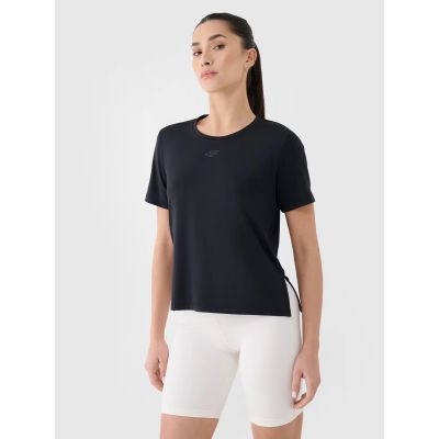 Schnelltrocknendes Oversize-Trainings-T-Shirt für Damen 4F 4FWMM00TFTSF1829-20S