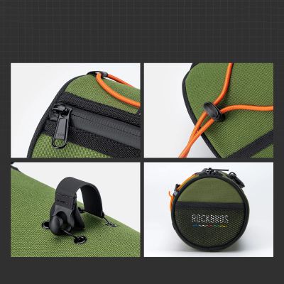 11. Rockbros TL002 ROAD TO SKY 1,5L Lenkertasche, wasserdicht – Grün