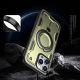 5. Hybrid Armor Trendige Hülle mit MagSafe für iPhone 16 Pro Max – Grün