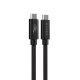 4. HYPER HyperDrive Next USB-Kabel USB4 Gen 3x2 1,2 m USB-C Schwarz