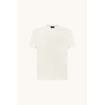 Paul&Shark Herren-T-Shirt aus Baumwolle, hellbeige, 26411038-108 – klassischer Schnitt, Logo