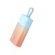 6. Baseus Popsicle 5200mAh 20W Powerbank mit integriertem Lightning Kabel (+ weißes Baseus Simple USB-C - USB-C 60W/20V/3A/30cm Kabel) - Blau-Orange