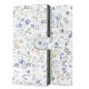 9. Tech-Protect Wallet Case für Samsung Galaxy A26 5G / A17 4G / 5G – Gänseblümchen mit Blättern