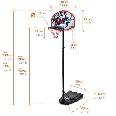11. Meteor Street 10135 Basketball-Set