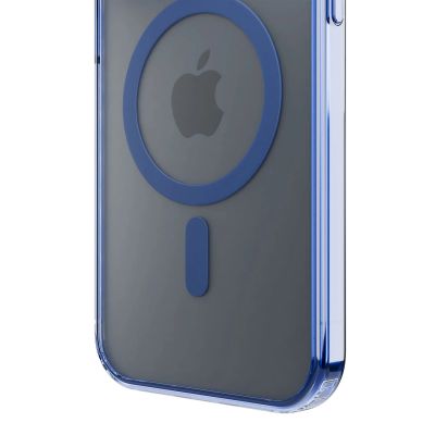 14. 3mk Frosty MagCase für Apple iPhone 16E – Blau