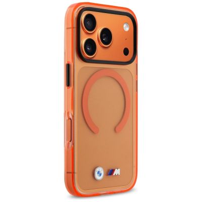 4. BMW M IML MagSafe Hülle mit Metalllogos für iPhone 17 Pro – Pro Orange