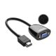 11. Ugreen Kabel Kabeladapter unidirektionaler Adapter mit HDMI (männlich) auf VGA (weiblich) FHD schwarz (MM105 40253)