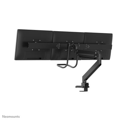 14. Neomounts NM-D775DX3BLACK Monitorhalterung/Ständer 68,6 cm (27") Schreibtisch Schwarz